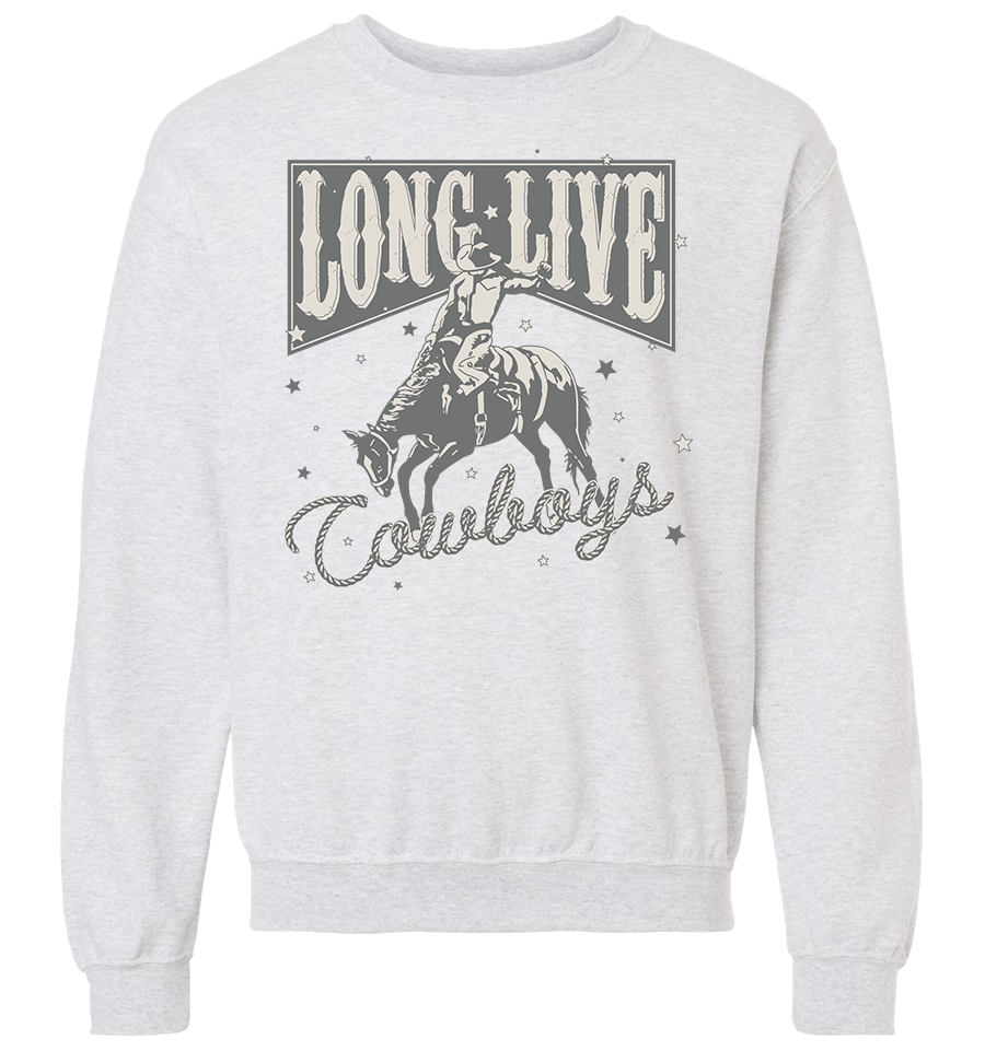 COWBOY SWEATSHIRT FOR WOMEN - Soft, Relaxed & Durable