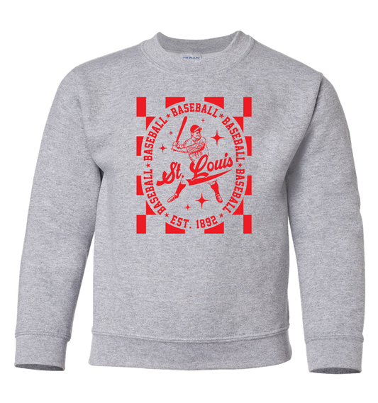 BASEBALL SWEATSHIRT FOR KIDS - Soft, Relaxed & Durable