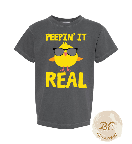 PEEPIN' IT T-SHIRT FOR KIDS โ Soft, Breathable & Long-Lasting